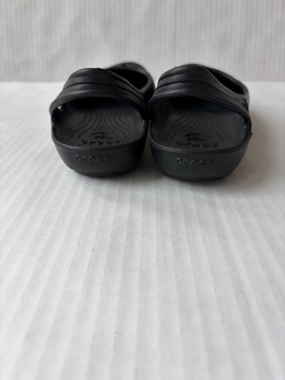Crocs Kadee Ballet Flats Womens Size 6 Black Comfort Slip On Shoes - Picture 5 of 5